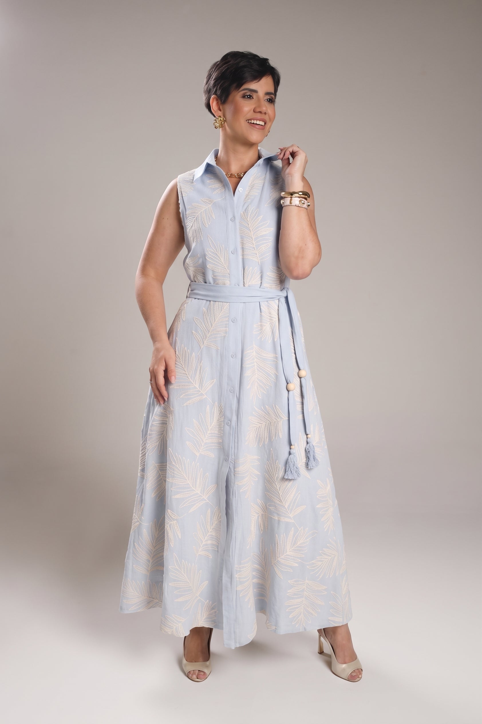 Vestido Trancoso azul